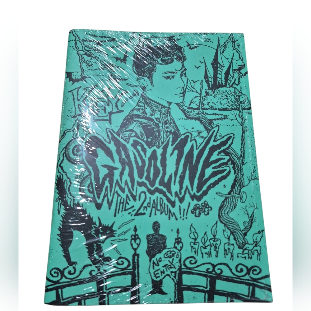 KEY (SHINEE) VOL.2 GASOLINE CD BOOKLET CHAPTER 1 + BONUS FOLDED POSTER